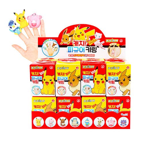 Pokémon Catch! Figure Finger Puppet or Keyring – Random Blind Box