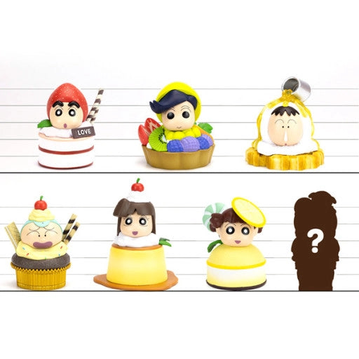 Crayon Shinchan Dessert-Themed Mini Blind Box